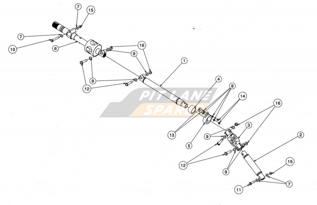 STEERING COLUMN ASSY Diagram